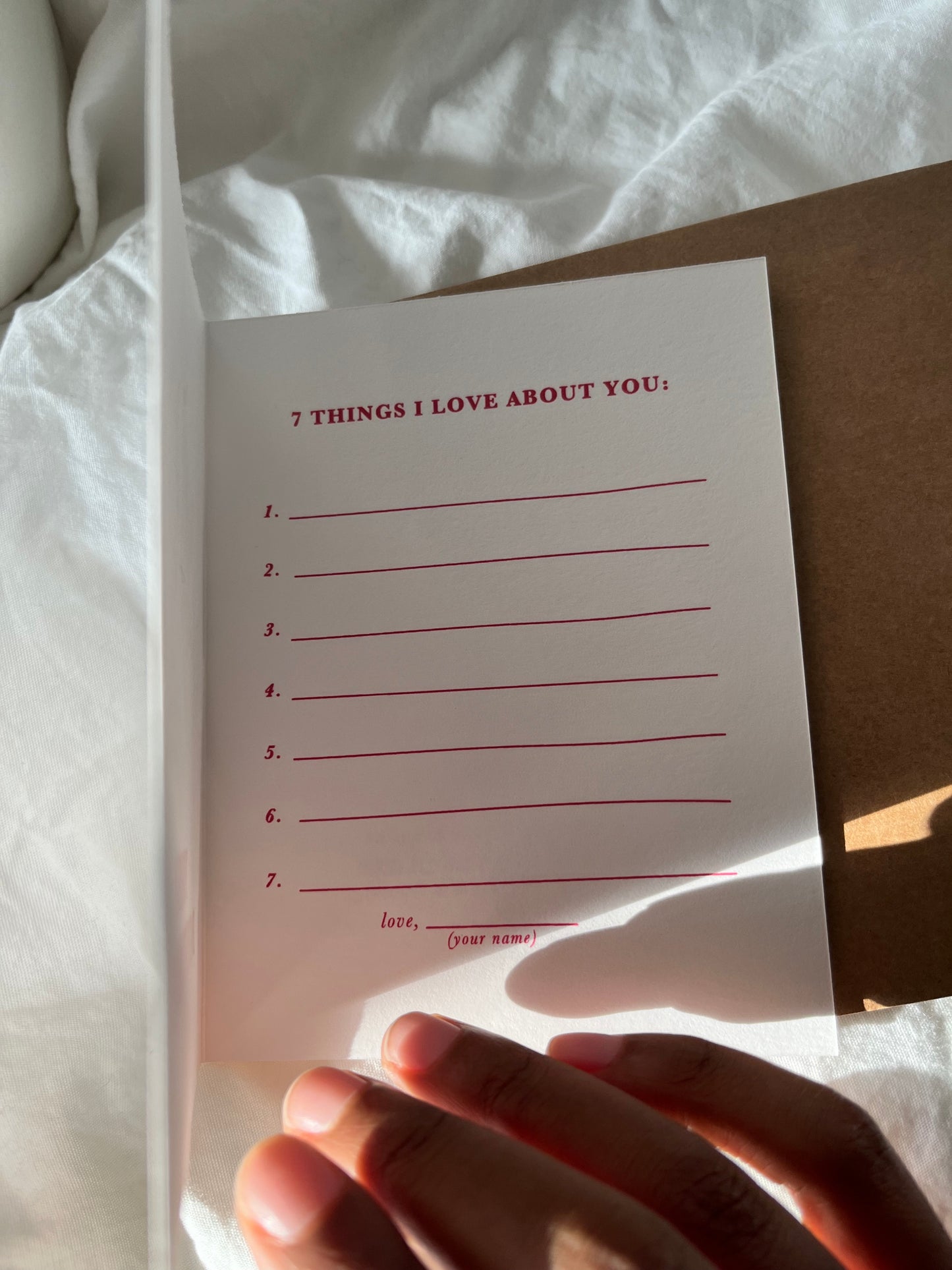 Perfect Card For GF | Love Note
